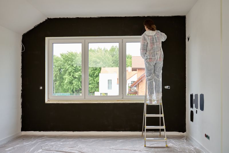 Basement Wall Painting in Wilmington, NC